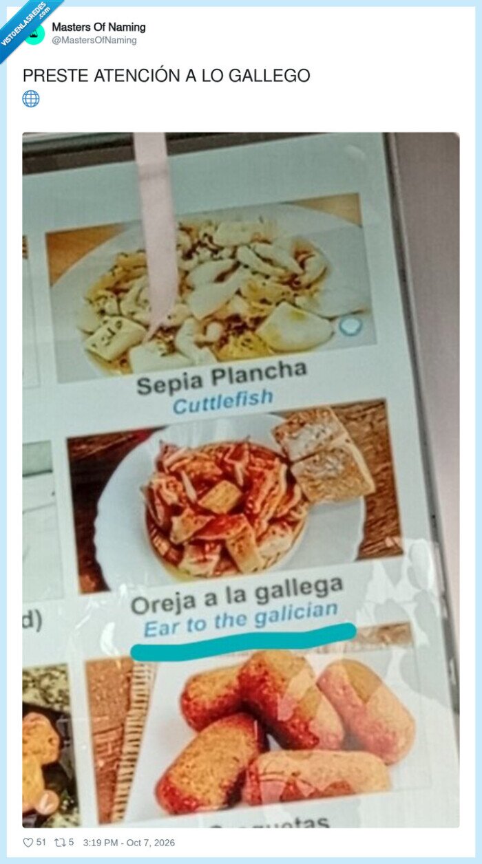 traducciones,ingl&eacute;s,restaurante,carta,Galicia