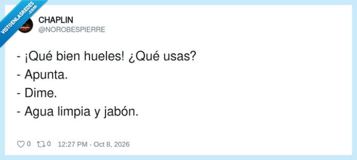 1760834 - Higiene básica y ganas de ducharte, por @NOROBESPIERRE