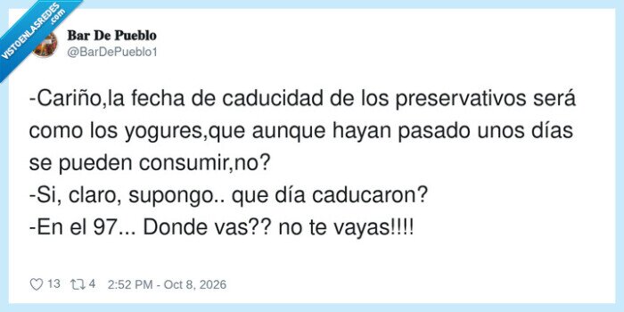 preservativos,caducidad,pareja,sexo,despiste
