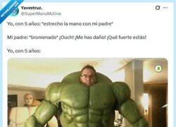 Enlace a Lo que de verdad pasaba por tu cabeza cuando tu padre fingía que le dolía, por @supermanumolina