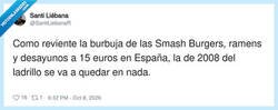 Enlace a Hay burbujas que no necesitan economistas para verse venir, por @SantiLiebanaR