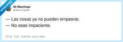 Enlace a El optimismo es solo falta de información, por @WanchopeMr