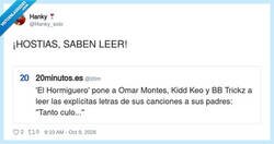 Enlace a La gran sorpresa del programa no fueron las letras, fue lo otro, por @Hanky_solo