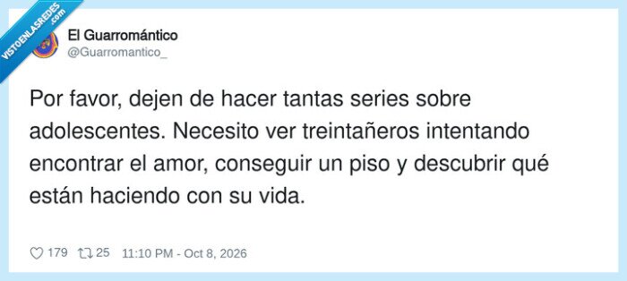 series,treinta&ntilde;eros,amor,vivienda,crisis
