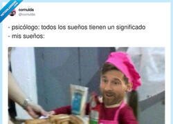 Enlace a Cuando el psicólogo dice que los sueños son mensajes del inconsciente y tú estás ahí en pijama rosa pidiendo patatas fritas, por @cornulda
