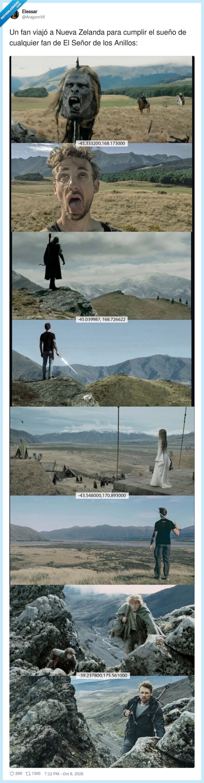 ElSe&ntilde;ordelosAnillos,NuevaZelanda,fans,viajes,cine