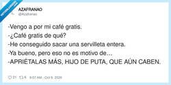 Enlace a Las servilletas de bar están diseñadas para poner a prueba tu paciencia, por @Azafranao