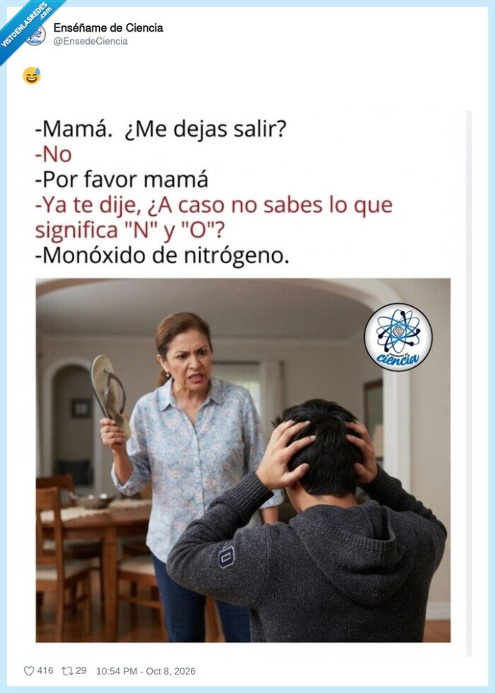 qu&iacute;mica,madres,salir,chistes,ciencia