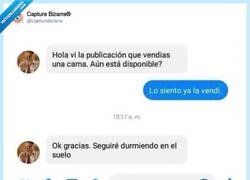 Enlace a La conversación de Wallapop más triste de la historia, por @capturebizarre