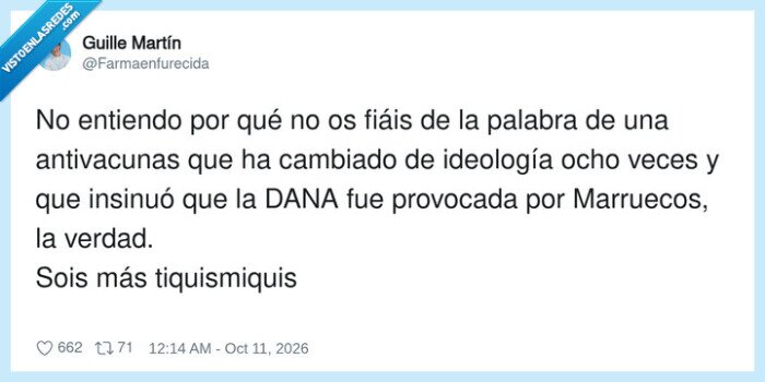 antivacunas,bulos,DANA,desinformaci&oacute;n,pol&iacute;tica