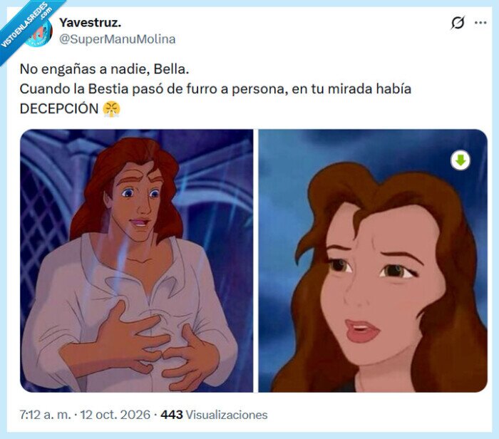 LaBellaylaBestia,Disney,furros,decepci&oacute;n,pel&iacute;culas