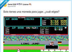 Enlace a La decisión más difícil de la infancia: en qué máquina gastar la única moneda, por @genteEGB