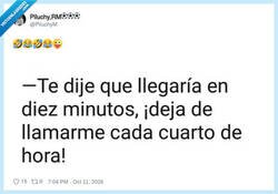 Enlace a La puntualidad española explicada en una frase, por @PiluchyM