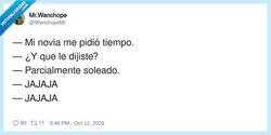 Enlace a Hay respuestas sinceras que no ayudan nada en una relación, por @WanchopeMr