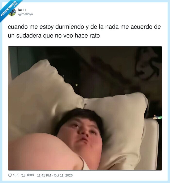 1761777 - El cerebro a las 3 de la mañana tiene unas prioridades muy raras, por @melioyo