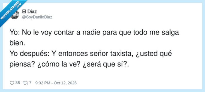 1761944 - Discreción nivel: te lo cuento todo antes de la primera rotonda, por @SoyDaniloDiaz
