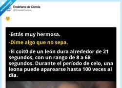 Enlace a La ciencia como técnica de ligue: arriesgada pero educativa, por @EnsedeCiencia