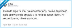 Enlace a Humildad nivel: nunca me equivoco, pero con educación, por @SoyDaniloDiaz