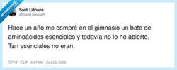 Enlace a Tan esenciales como la cuota del gimnasio, por @SantiLiebanaR