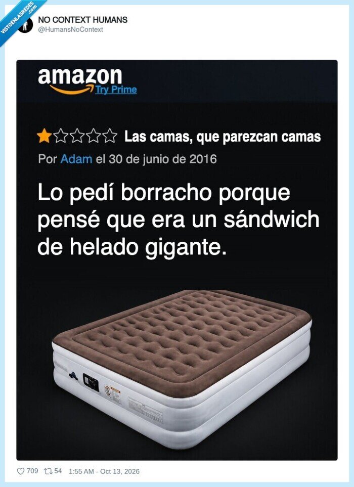 1762025 - Las compras nocturnas con copas de más nunca decepcionan, por @HumansNoContext