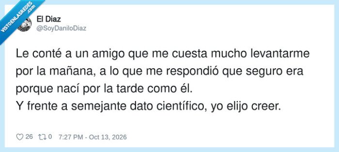 1762038 - Excusa científica aprobada por unanimidad, por @SoyDaniloDiaz