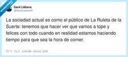 Enlace a Sonreír con la boca y aplaudir con el estómago, por @SantiLiebanaR