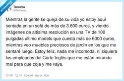 Enlace a Mientras tanto yo aquí viviendo mi mejor vida sin culpa de ningún tipo, por @Tancerca_