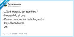 Enlace a Excusa con giro final inesperado, por @Runnercervecero