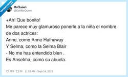 Enlace a El nombre glamuroso que no esperabas, por @EstifMcQueen