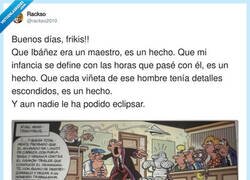 Enlace a El genio que marcó nuestra infancia a viñetazos, por @rackso2010