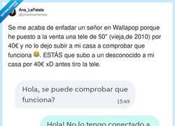 Enlace a Comprobar la tele en casa del vendedor: la nueva línea roja, por @ymuchos