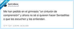 Enlace a Requisitos del gimnasio que nadie se esperaba, por @SantiLiebanaR