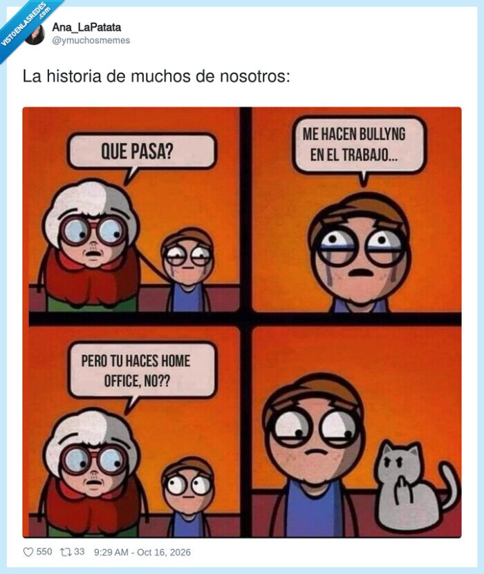 teletrabajo,gatos,home office