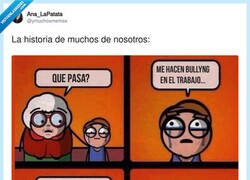 Enlace a El acoso laboral también se teletrabaja, por @ymuchosmemes
