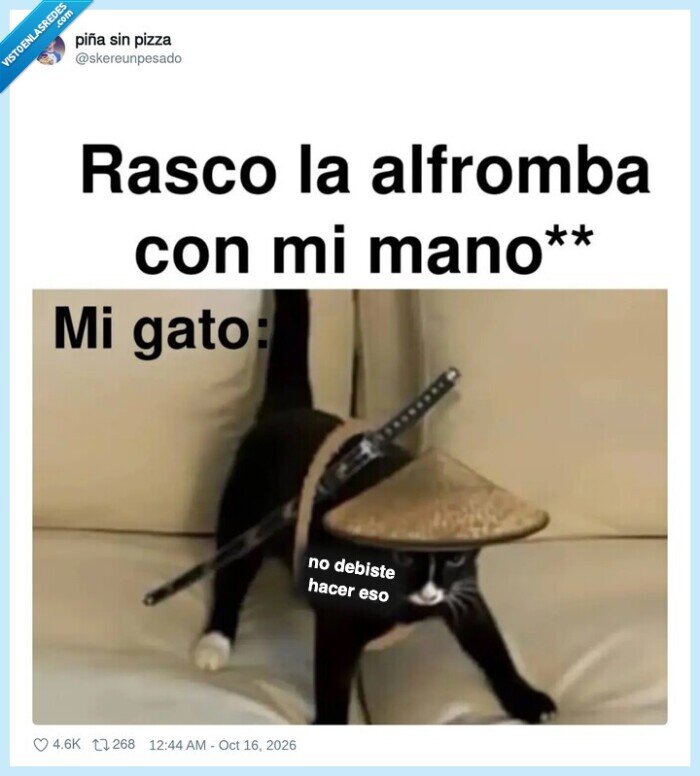 gatos,samur&aacute;is,alfombras