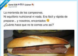 Enlace a La merienda más nutritiva de los ochenta, por @genteEGB