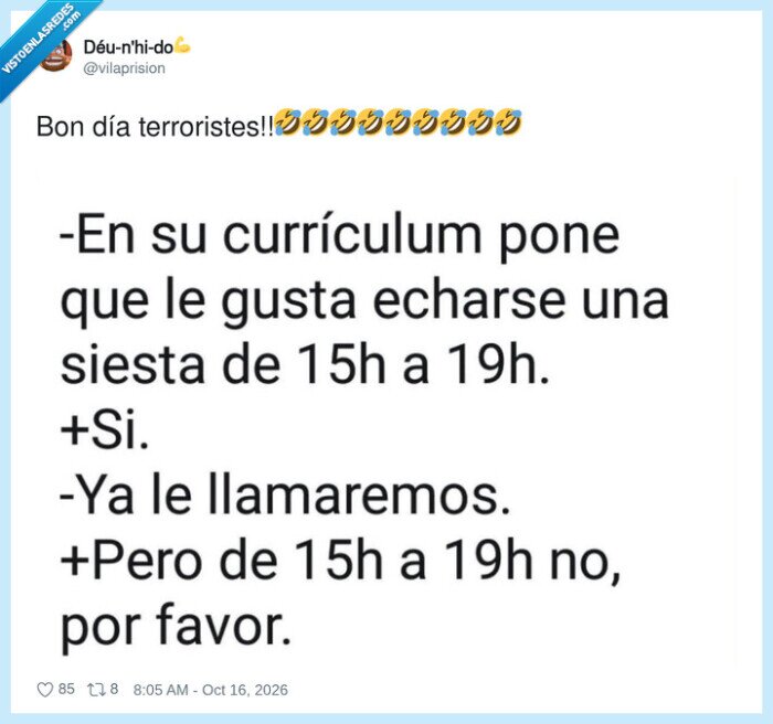 1762865 - Candidato con las prioridades muy claras, por @vilaprision