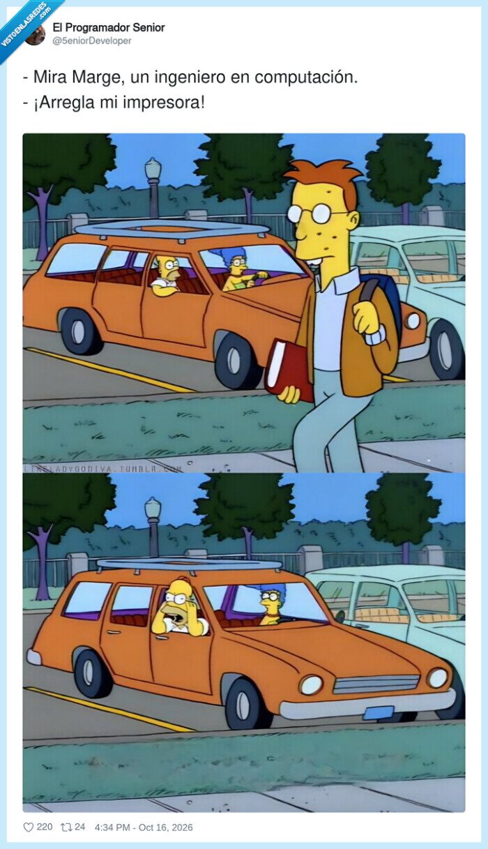 inform&aacute;ticos,impresoras,los simpson