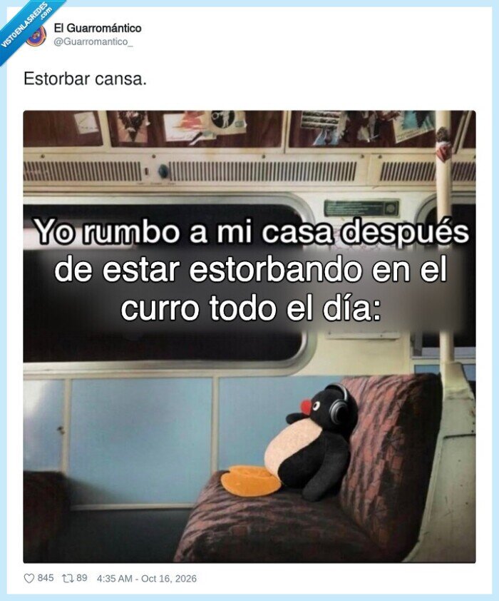 trabajo,cansancio,pingu,metro