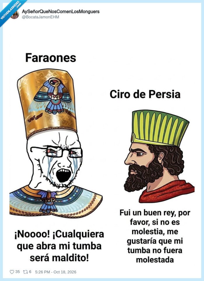 historia,faraones,ciro de persia,memes