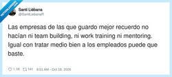 Enlace a La receta secreta de la buena empresa, por @SantiLiebanaR