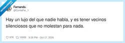 Enlace a El auténtico lujo no es un yate, es que el de arriba no taladre un domingo a las 9, por @ContaFer_1
