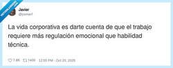 Enlace a Lo que de verdad te enseña la oficina no es Excel, es a sonreír con ganas de llorar, por @jromerf