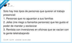 Enlace a Los tres jinetes del trabajo presencial, descritos sin piedad, por @__i91__