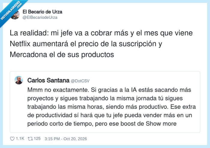 inteligencia artificial,trabajo,jefes,productividad