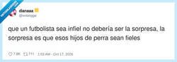 Enlace a Lo raro no es que un futbolista sea infiel, lo raro es lo contrario, por @xnlongge