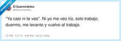 Enlace a Vida social en modo avión: trabajar, dormir y repetir, por @Guarromantico_
