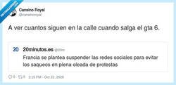 Enlace a El GTA 6 como plan de paz social, el ministerio que nos faltaba, por @cansinoroyal