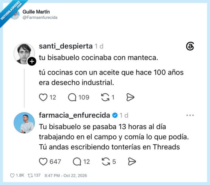 threads,bisabuelo,manteca,zasca