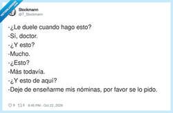 Enlace a El dolor más agudo de la consulta viene a final de mes, por @T_Stockmann